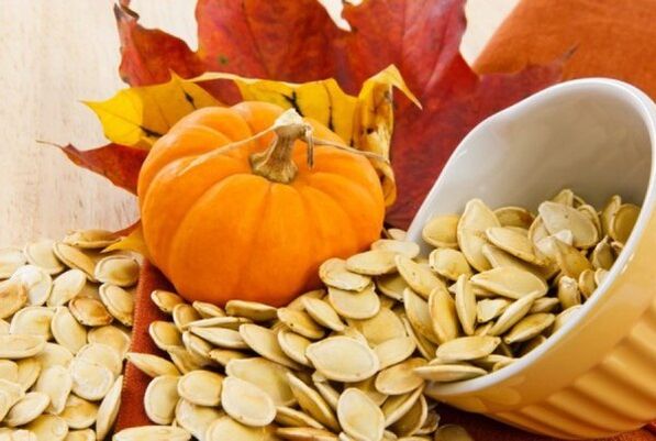 Pumpkin seeds to treat prostatitis